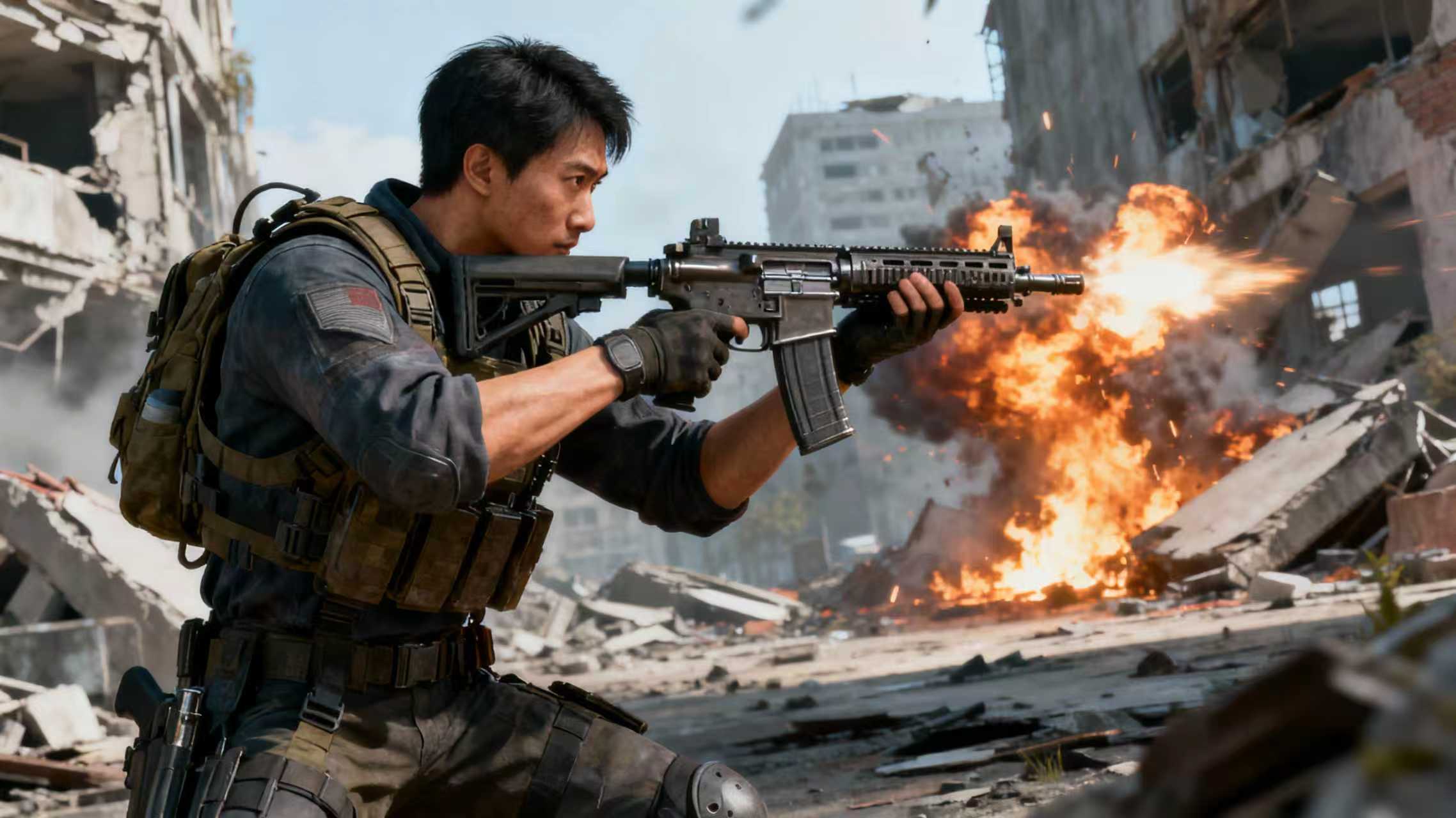 3D第三人称射击游戏